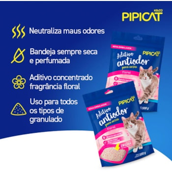 Aditivo Pipicat Floral para Gatos 500g Aditivo Pipicat Floral para Gatos 500g