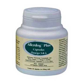 Allerdog Plus Suplemento com 60 Cápsulas Allerdog Plus Suplemento com 60 Cápsulas