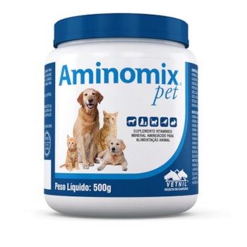 Aminomix Pet Suplemento Vitamínico 500g Aminomix Pet Suplemento Vitamínico 500g