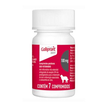 Anti-Inflamatório Elanco Galliprant 100mg para Cães com 30 comprimidos