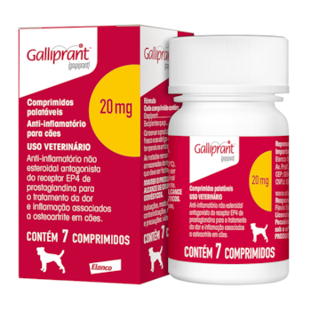 Anti-Inflamatório Elanco Galliprant 20mg para Cães