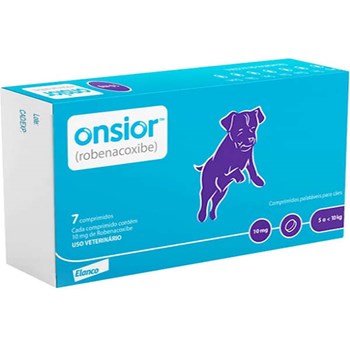 Anti-inflamatório Elanco Onsior 10 mg para Cães de 5 a 10 Kg