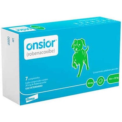 Anti-inflamatório Elanco Onsior 20 mg para Cães de 10 a 20 Kg