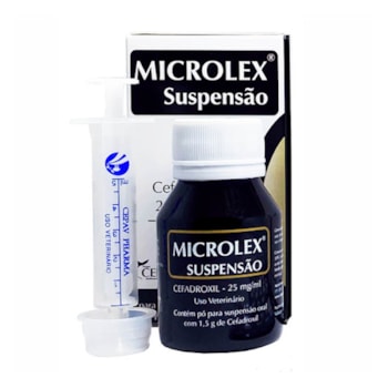 Antibiótico Microlex Cepav Suspensão 25mg/ml Antibiótico Microlex Cepav Suspensão 25mg/ml