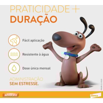 Antipulgas e vermicida Advocate para cães de 25 a 40kg  - 4 ml Antipulgas e vermicida Advocate para cães de 25 a 40kg  - 4 ml