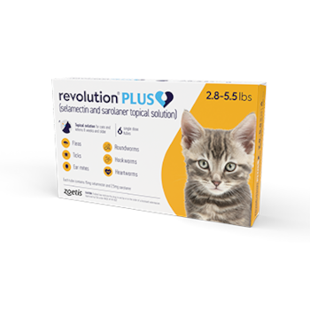 Antipulgas Zoetis Revolution Plus para Gatos de 1,25 a 2,5 kg