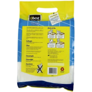 Areia Higiênica Dbest Tradicional para Gatos Areia Higiênica Dbest Tradicional para Gatos
