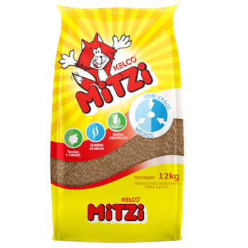 Areia Higiênica Granulada Mitzi