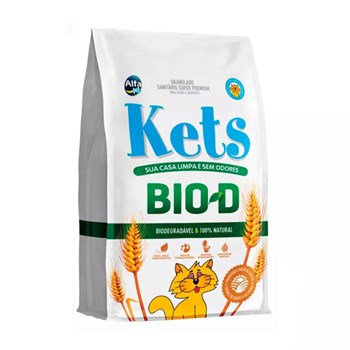 Areia Kets Bio-D para Gatos 3kg