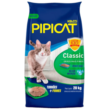 Areia Pipicat Classic para Gatos