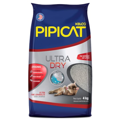 Areia Pipicat Ultra Dry para Gatos