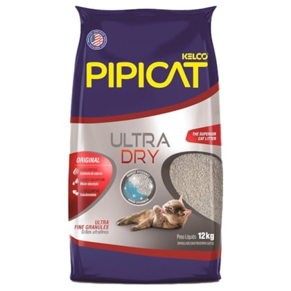 Areia Pipicat Ultra Dry para Gatos