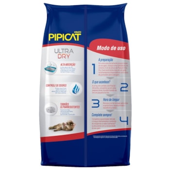 Areia Pipicat Ultra Dry para Gatos Areia Pipicat Ultra Dry para Gatos