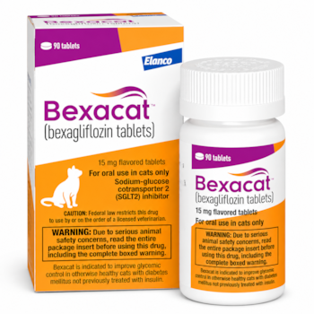 Bexacat 15 mg Elanco – Tratamento Oral para Diabetes em Gatos com 30 Comprimidos