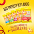 Bifinho Kelco Keldog Raças Pequenas Carne, Cenoura, Ervilha e Batata Doce 60g