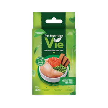 Bifinho Pet Nutrition Vie para Cães Sabor Frango com Legumes 50g