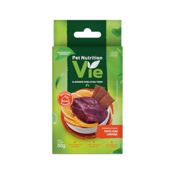 Bifinho Pet Nutrition Vie para Cães Sabor Pato com Laranja 50g