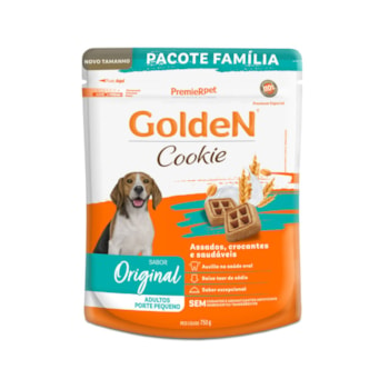 Biscoito Golden Cookie para Cães Adultos de Porte Pequeno Sabor Original