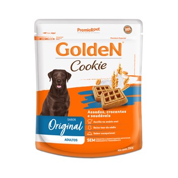 Biscoito Golden Cookie para Cães Adultos Sabor Original 350g
