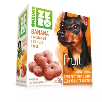 Biscoito para cães Spin Pet mini Snack Zero Fruit - 50g