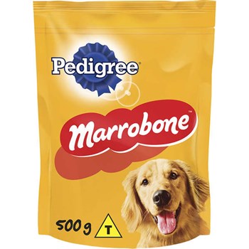 Biscoito Pedigree Biscrok Marrobone para Cães Adultos 500g