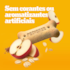 Biscoito Pedigree Biscrok Mini para Cães Adultos Raças Pequenas Sabor Maçã, Linhaça e Aveia