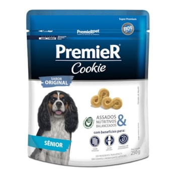 Biscoito Premier Cookie para Cães Sênior Sabor Original 250g