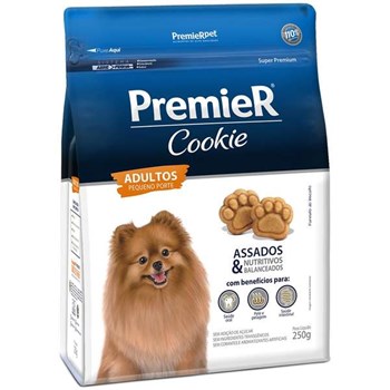 Biscoito Premier Pet Cookie Cães Adultos Raças Pequenas 250g