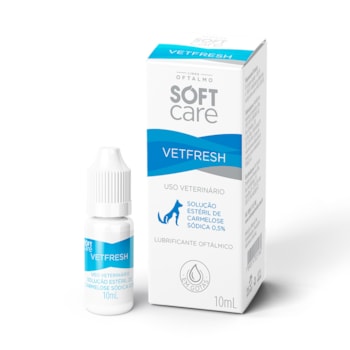 Colírio Soft Care Vetfresh para Cães e Gatos 10ml