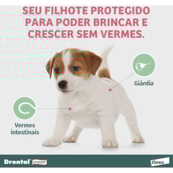 Drontal Puppy Vermífugo 20ml Drontal Puppy Vermífugo 20ml