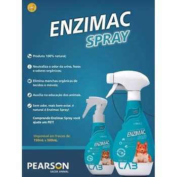 Eliminador de Odores e Manchas Enzimac Spray