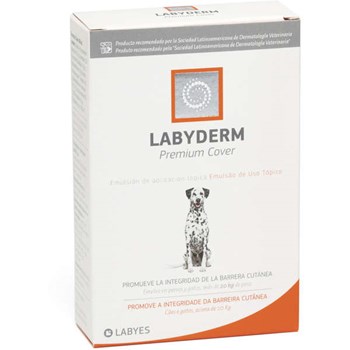 Emulsão Labyes Labyderm Premium Cover 4 mL para Cães acima de 20 kg
