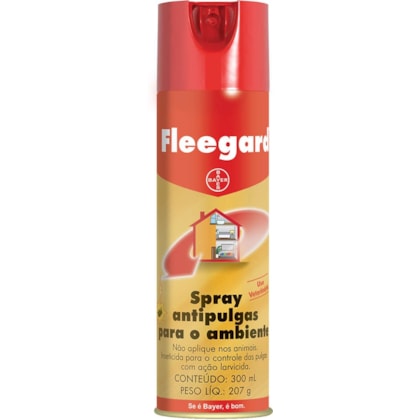 Fleegard Spray Bayer Antipulgas para Ambientes 300ml