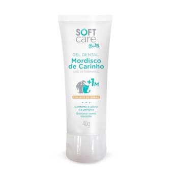 Gel Dental Soft Care Baby para Cães e Gatos Filhotes 40g