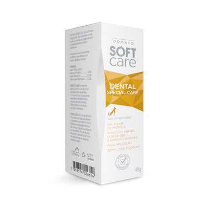 Gel Dental Soft Care Special Care para Cães e Gatos 40g