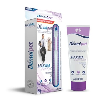 Gel Dentalpet Fofuchos para Cães 60g