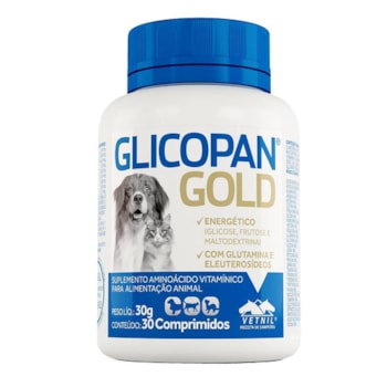 Glicopan Gold Suplemento com 30 comprimidos Glicopan Gold Suplemento com 30 comprimidos