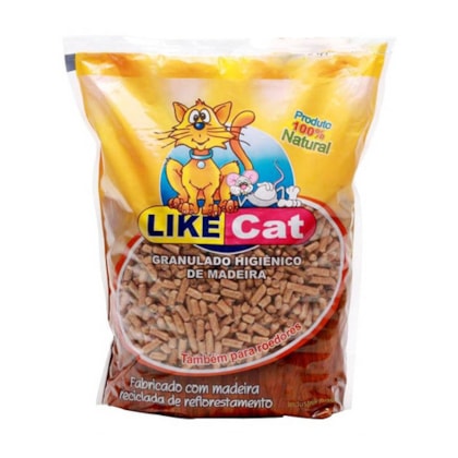 Like Cat Granulado Higiênico de Madeira