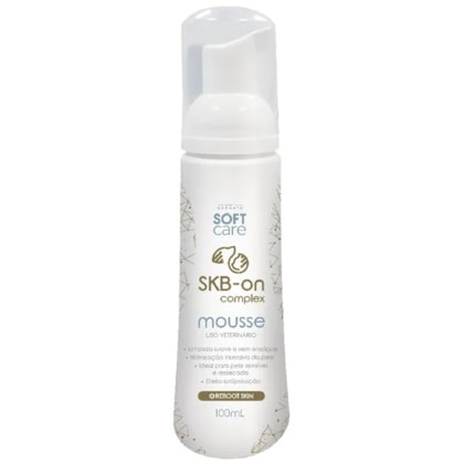 Mousse de Limpeza Soft Care SKB-on Complex para Cães e Gatos 100ml