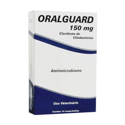 Oralguard 150mg Antimicrobiano 14 Comprimidos