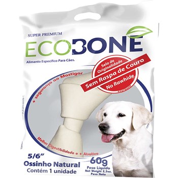 Ossinho Ecobone Natural 5/6 para Cães unitário