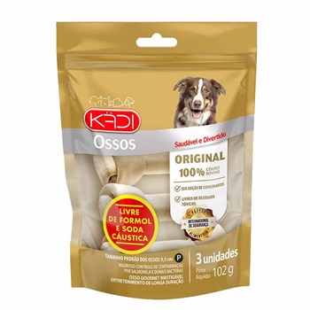 Osso Kadi Original Pequeno para Cães com 03 unidades