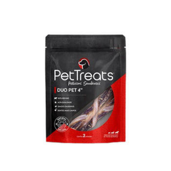 Osso PetTreads Duo Pet 4" Com 2 Unidades