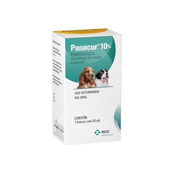 Panacur MSD 10% Suspensão Oral 20ml