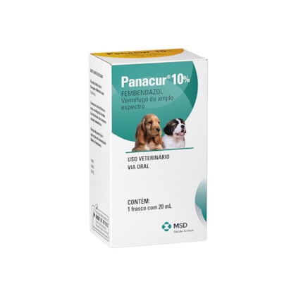 Panacur MSD 10% Suspensão Oral 20ml