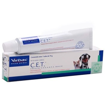 Pasta Dental Enzimática C.E.T para Cães e Gatos de 70g