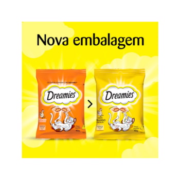 Petisco Dreamies para Gatos Adultos Petisco Dreamies para Gatos Adultos