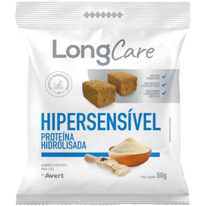 Petisco LongCare Hipersensível Proteína Hidrolisada 50g