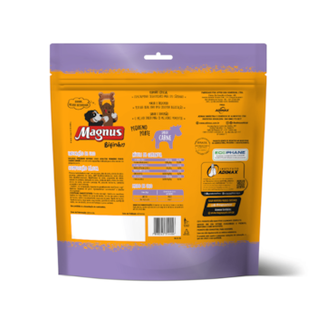 Petisco Magnus Bifinhos Cães Pequeno Porte Sabor Carne