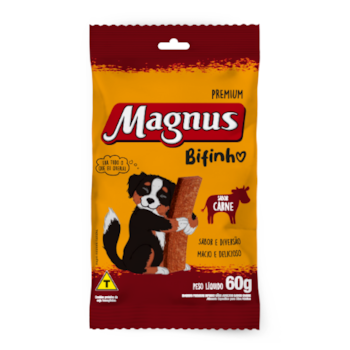 Petisco Magnus Bifinhos Cães Sabor Carne